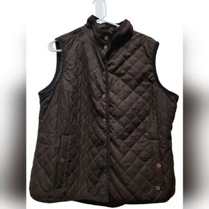 Liz Claiborne Quilted Vest